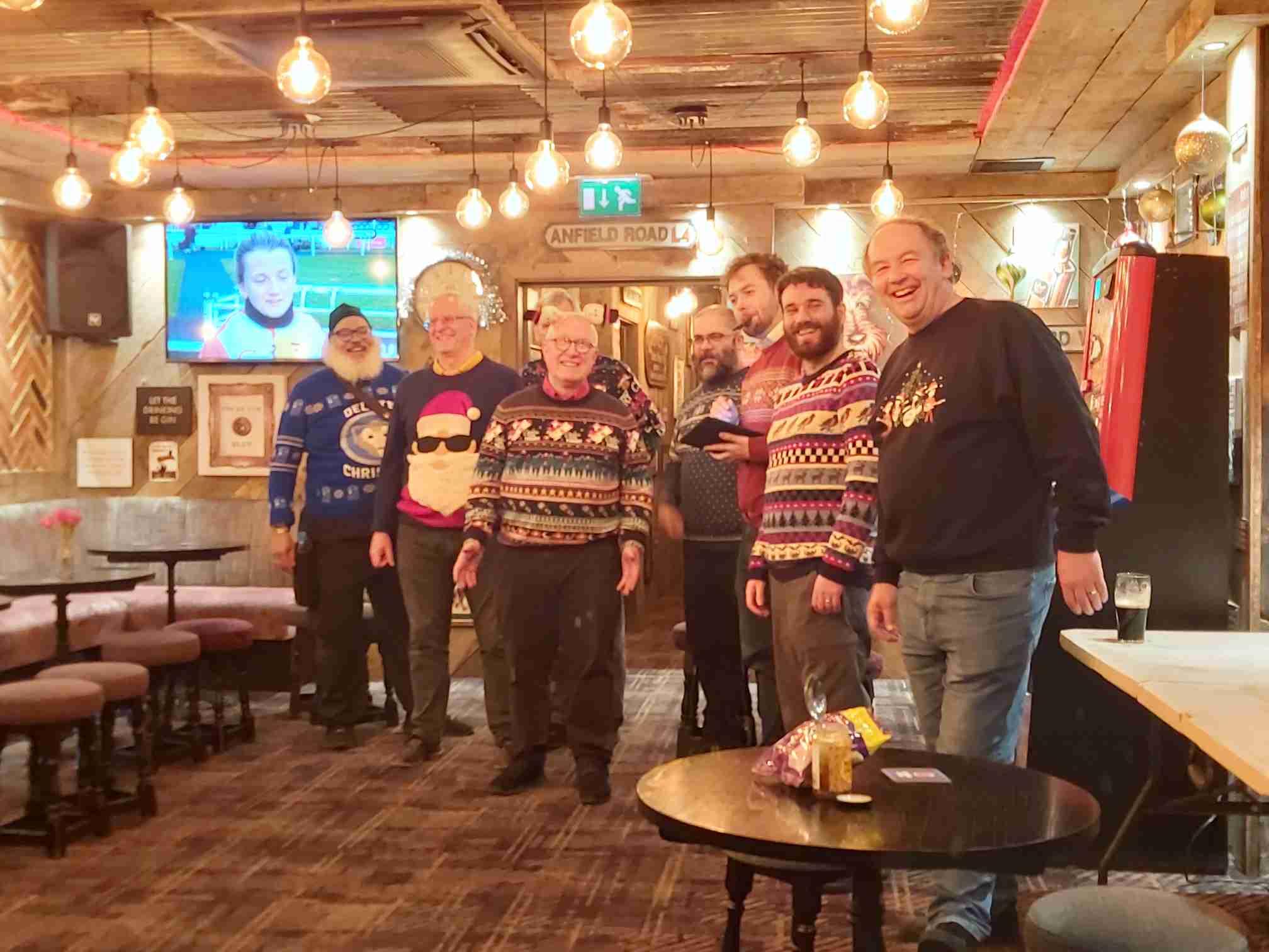 Chorus raises over £250 with charity Carol Crawl