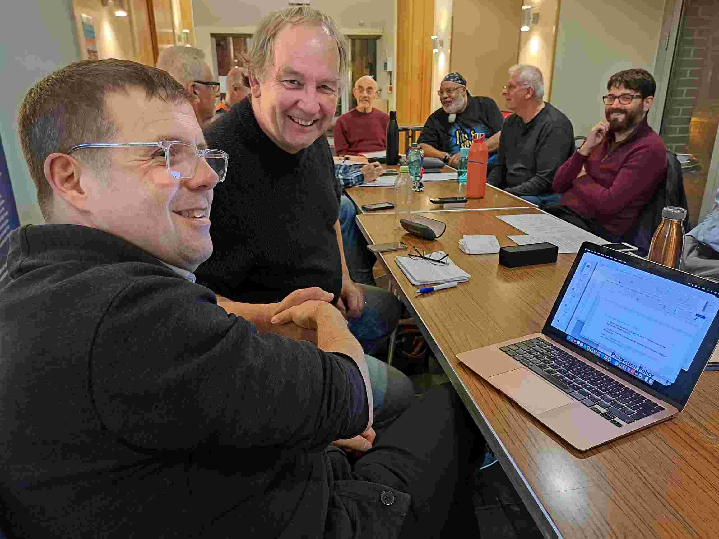 Songs and a keyboard make Mike our Barbershopper of the Year