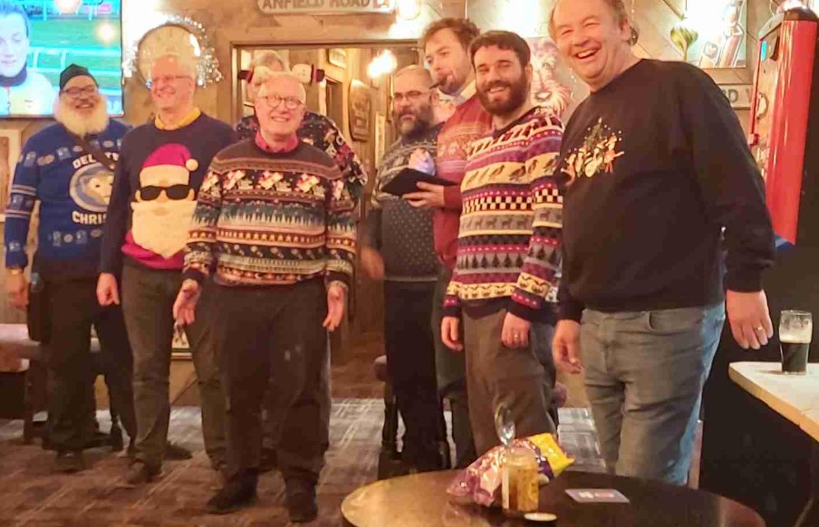 Join our Charity Carol Crawl  - Monday December 12th