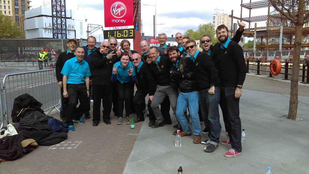 Capital Chorus At The London Marathon