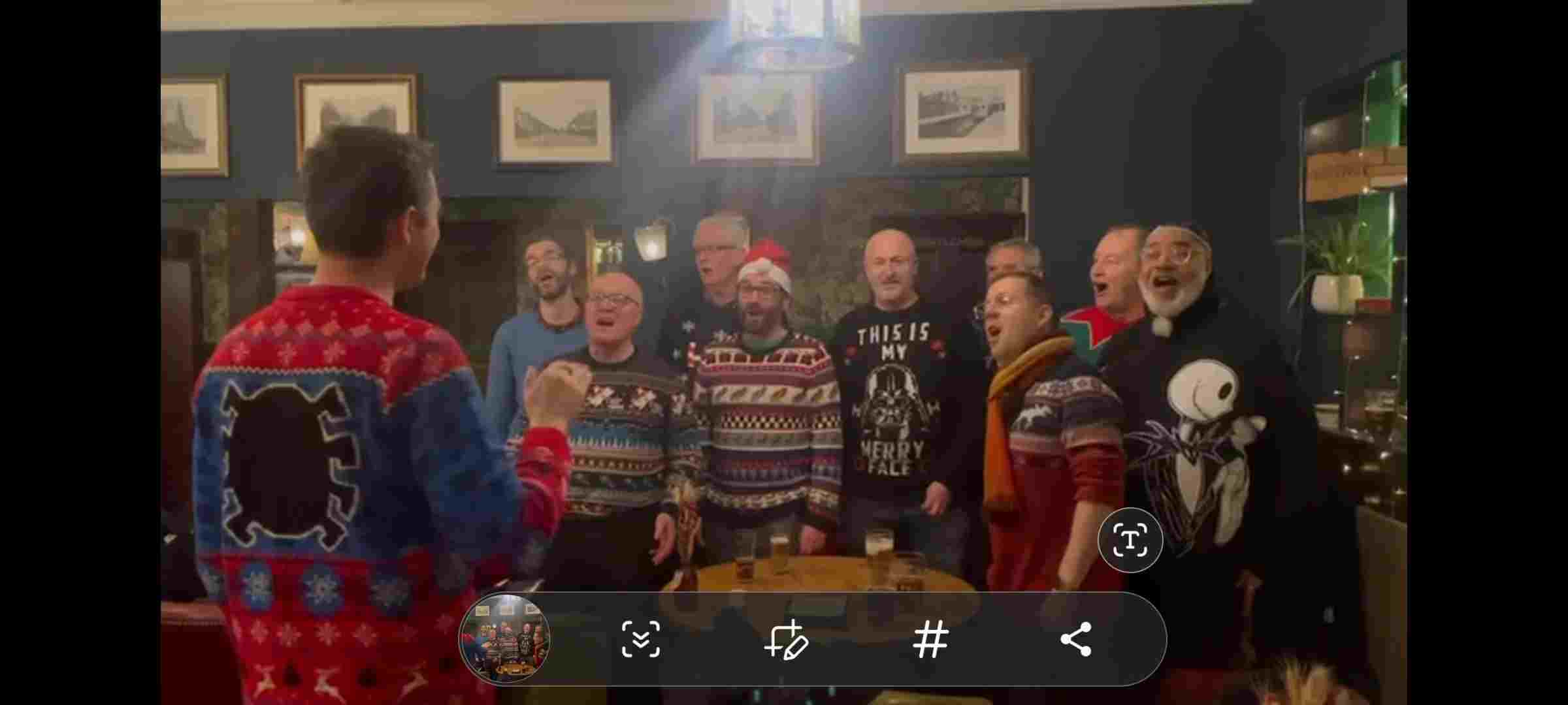 Carol Crawl Charity fundraiser - Thank you