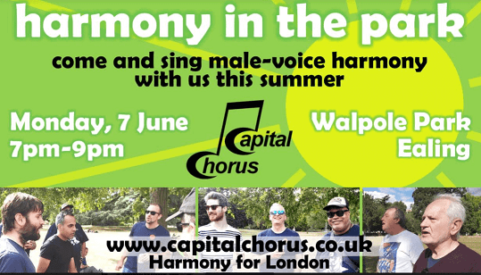 Join us for some Harmony in the Park