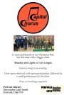 Free open singing rehearsal at Perivale library